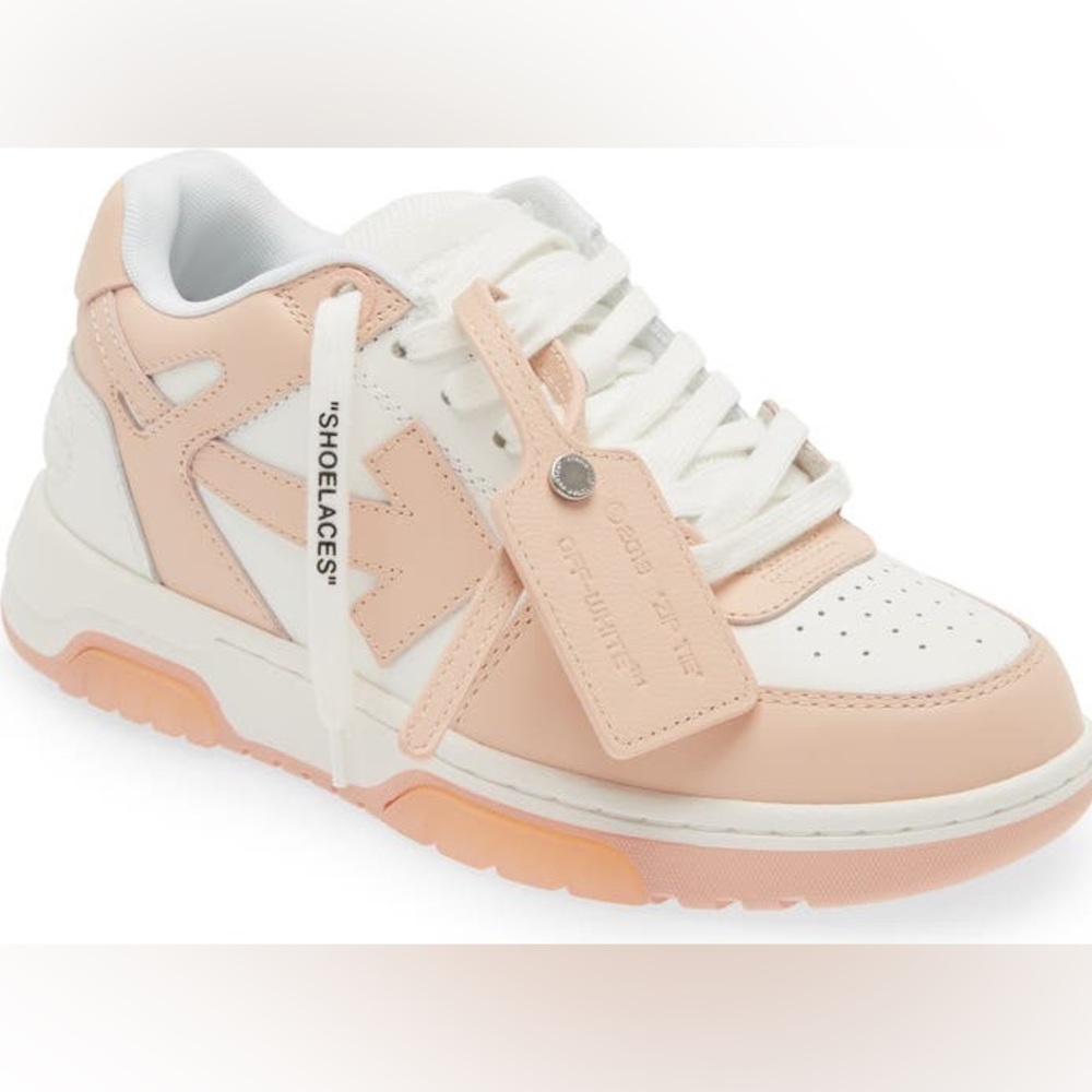 Off White Out of Office Sneaker Pink 39